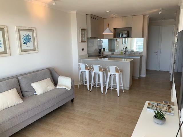 Nuevo, Vista Al Mar Concon - Costa De Montemar Apartamento Exterior foto